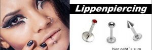 Lippenpiercing