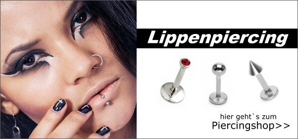 Lippenpiercing