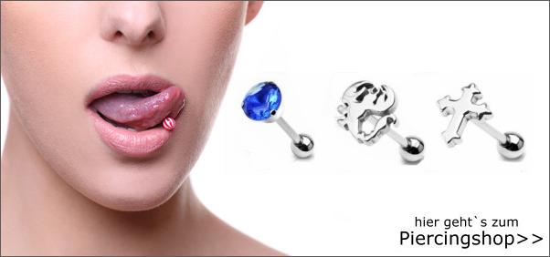 Zungenpiercing Shop